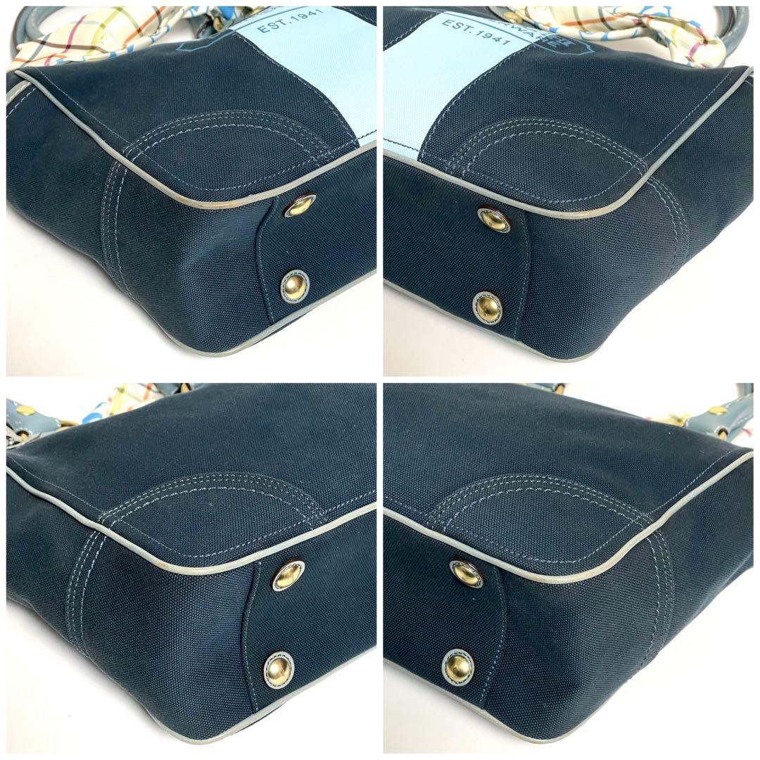 COACH コーチ ヘリテージストライプ トートバッグ 11791 肩掛け