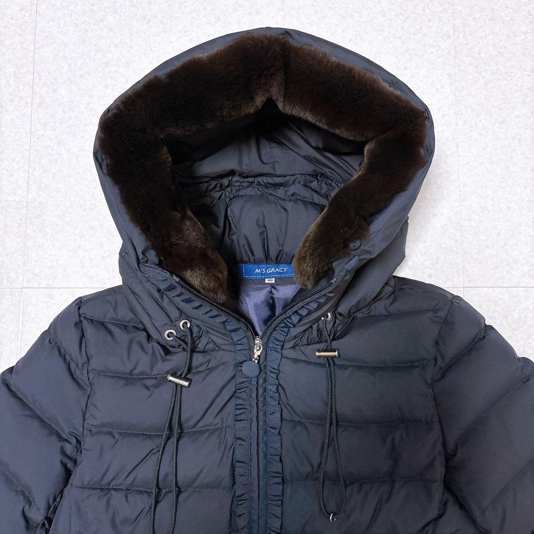 ⭐人気商品⭐エムズグレイシー ダウン ショート 短丈 コート 40 M