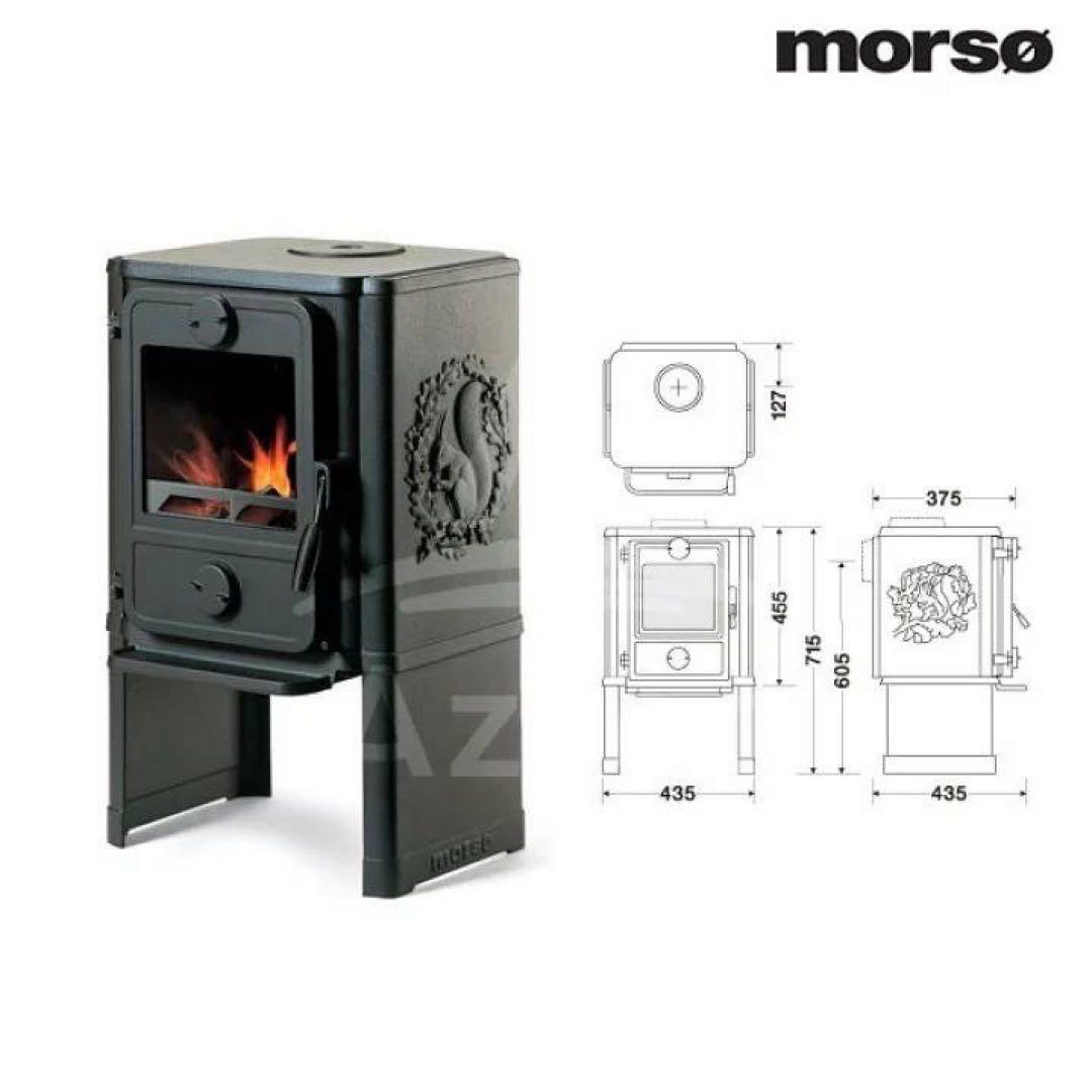 morsø 薪ストーブ 黒(美品)