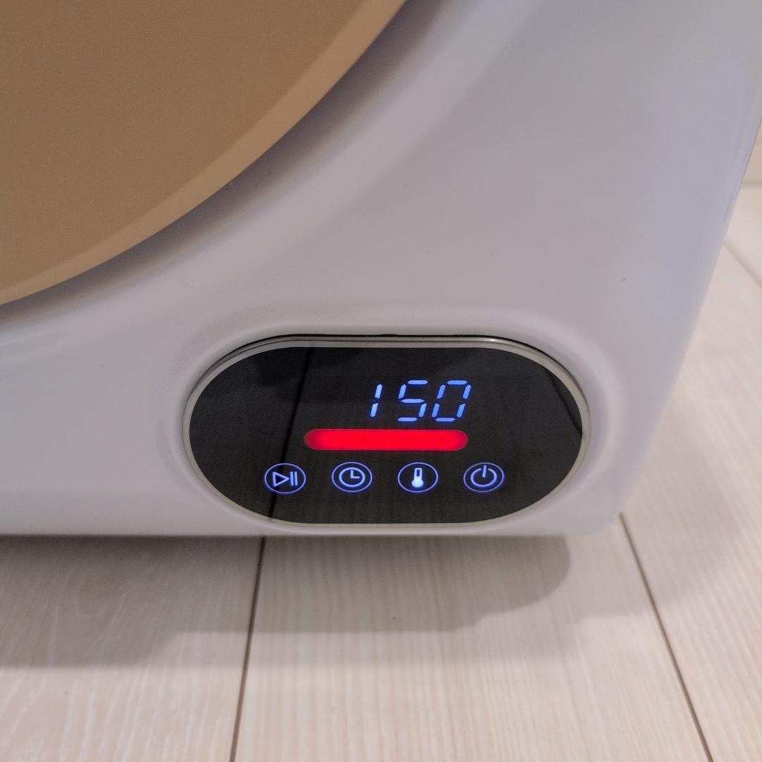 【美品】アルミス 家庭用小型衣類乾燥機 moco2 ASD-2.5TP