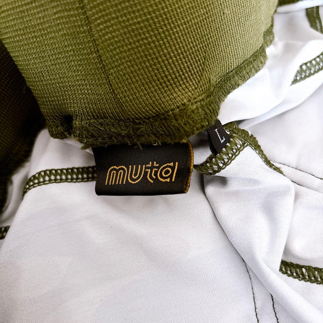 MUTA MARINE ハーフパンツ クロップドパンツ 水陸両用 カモフラ柄 L