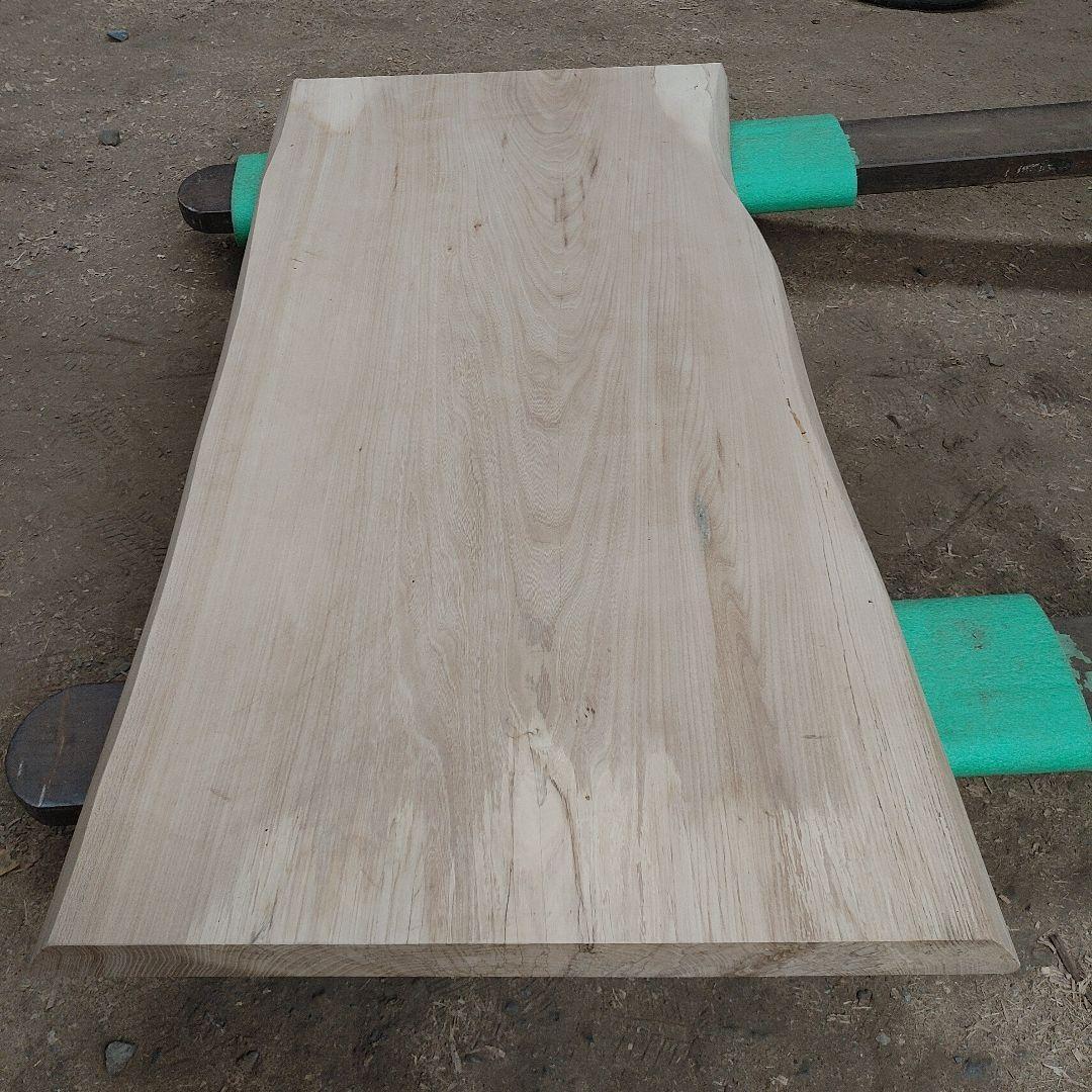 送料込み　栓　セン　一枚板　無垢材　天板　テーブル　カウンター DIY番号76