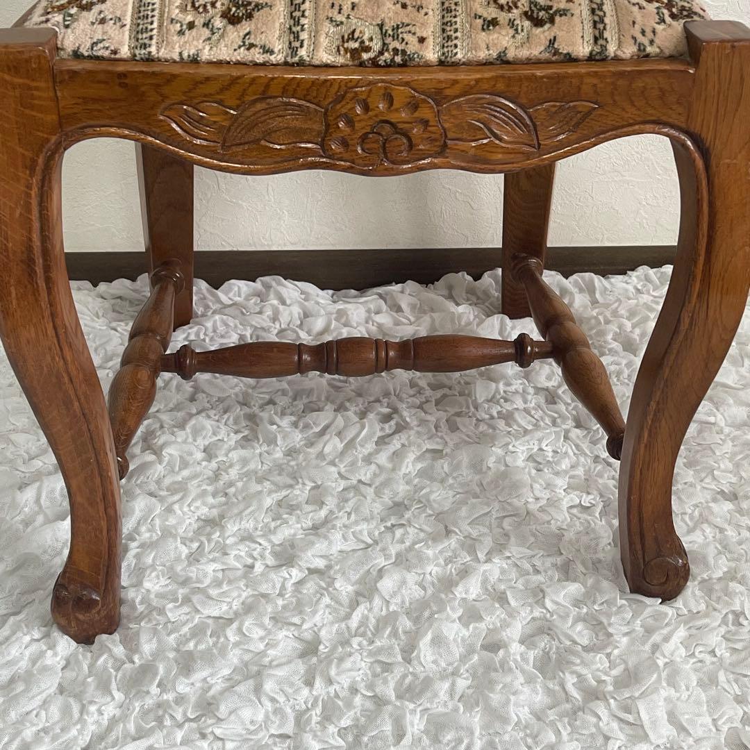 木製 椅子 猫脚 ネコ脚 アンティークチェア ヴィンテージ ヨーロッパ製 東欧製