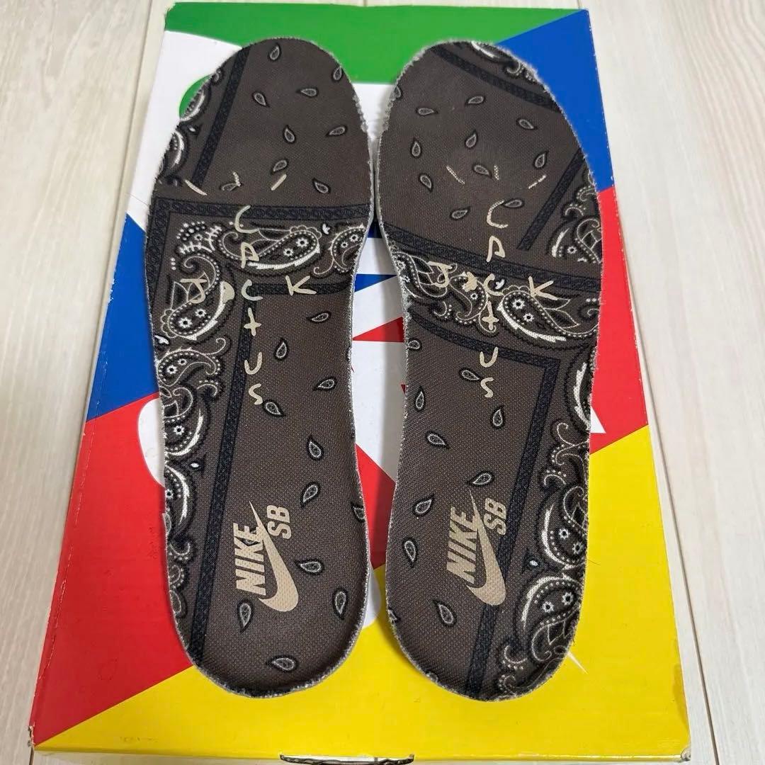 靴 Travis Scott x Nike Dunk SB low 27cm