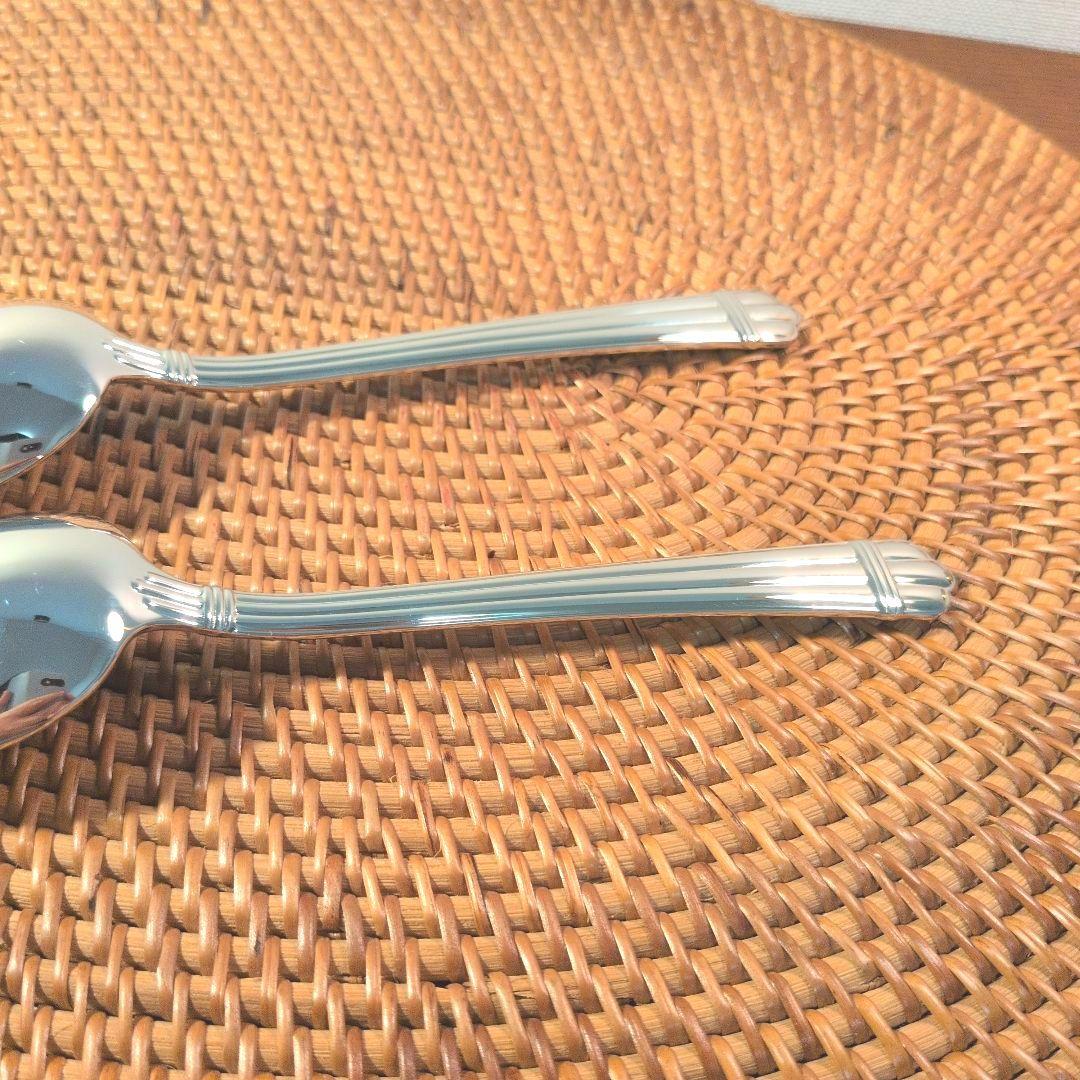 未使用　クリストフル　christofle アリア テーブルスプーンペア