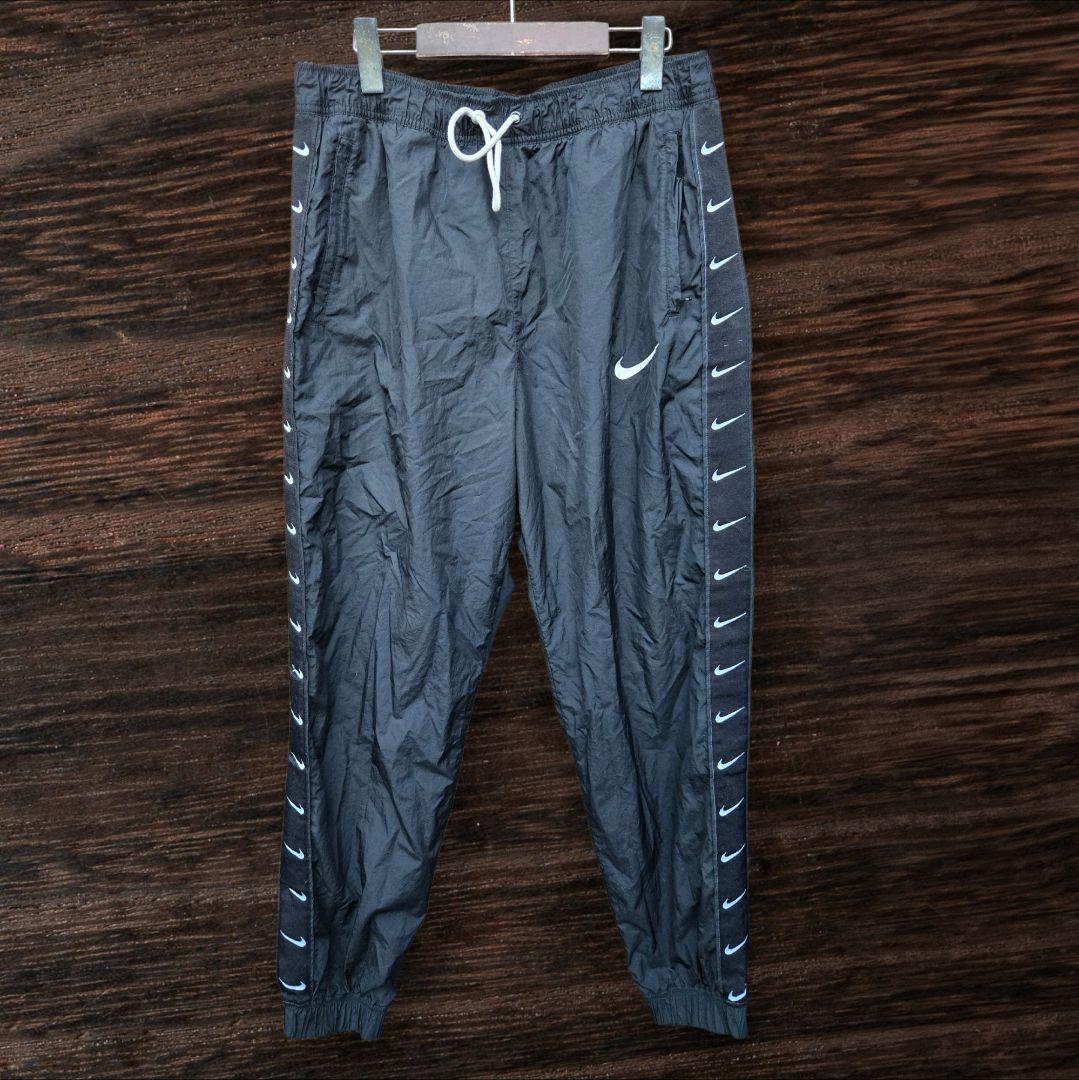 ​【超希少・2XL】NIKE セットアップ ナイロン サイドライン スウッシュ