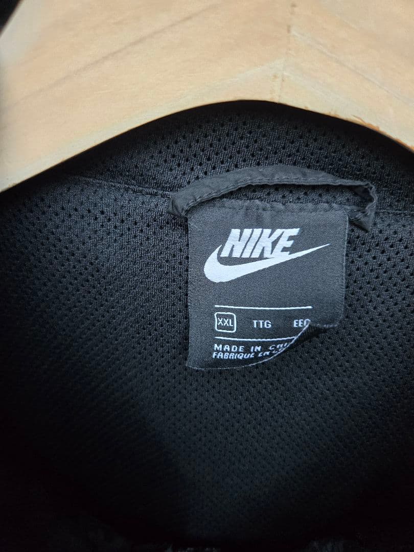 ​【超希少・2XL】NIKE セットアップ ナイロン サイドライン スウッシュ