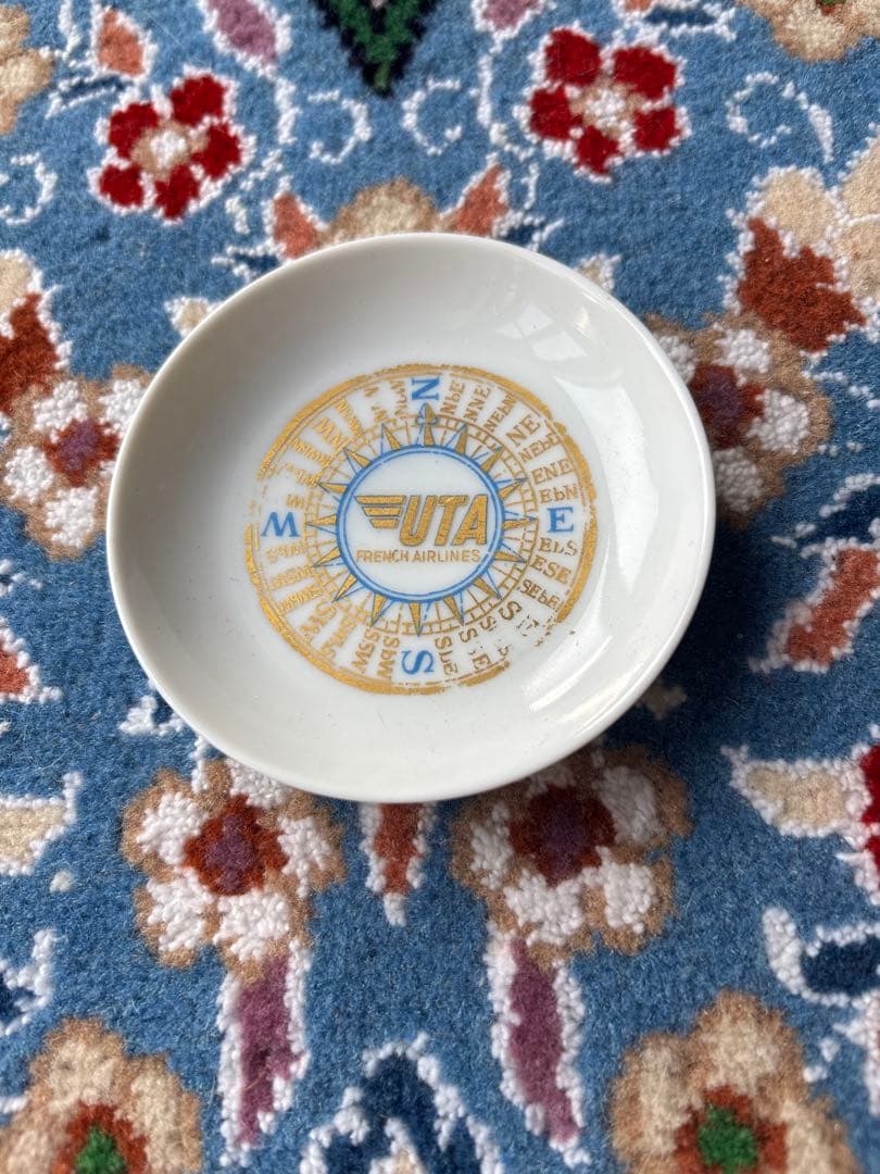 フランス　リモージュ　フランスエアライン　プレート　アンティーク