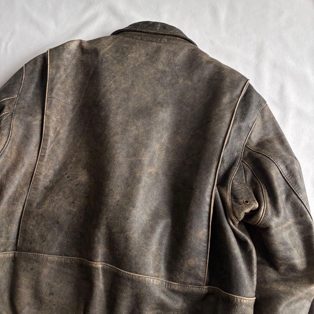 ジャケット・アウター 80s-90s Wind Armor A-2 type leather JKT