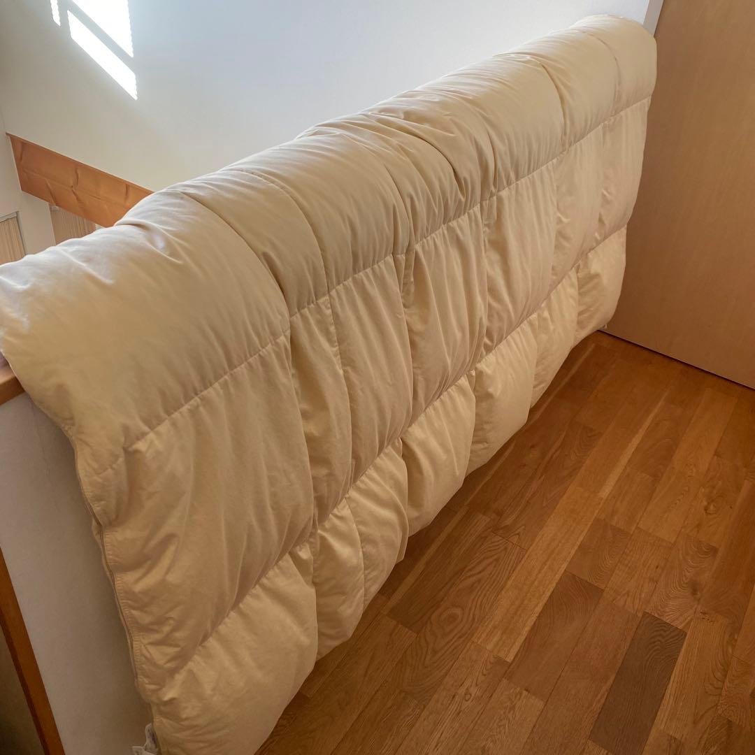 イワタ IWATA 羽毛布団 190×210 ダブル DE-QM89-222