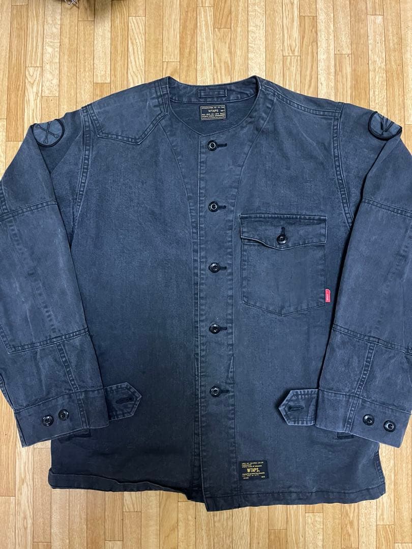 WTAPS ダブルタップス　17SS SCOUT LS SHIRT 黒M