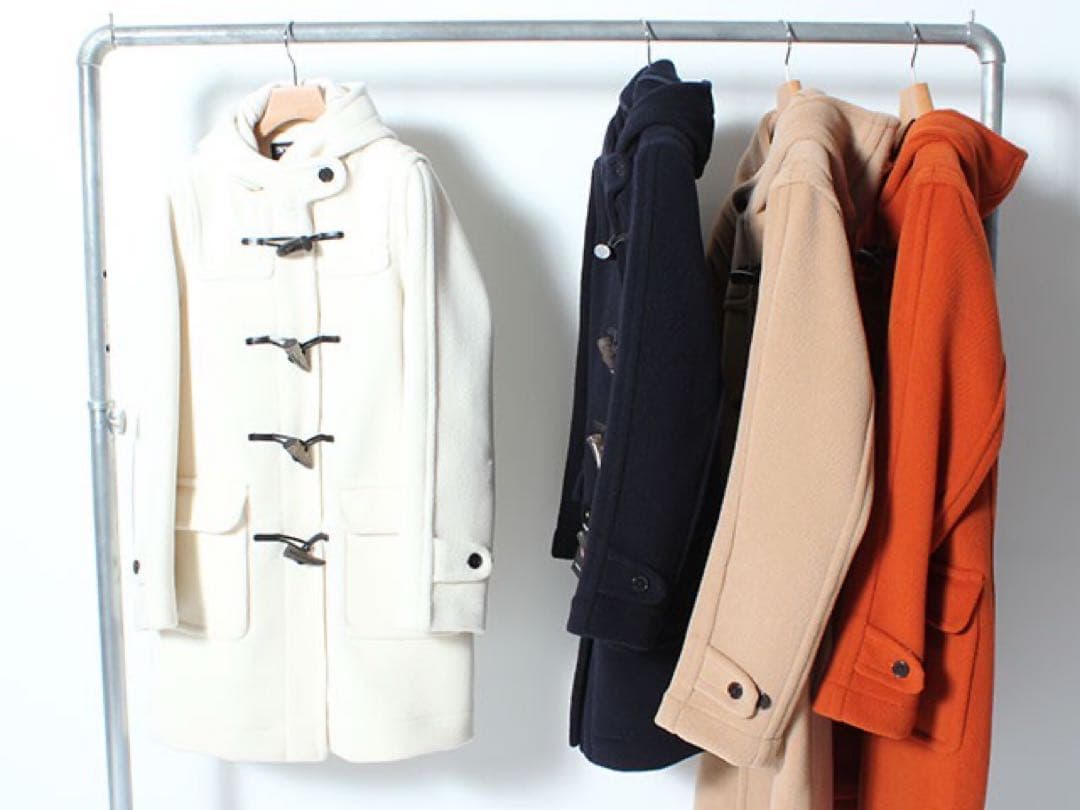 INVERTEREインバーティア極美品アイボリー ダッフルコート34