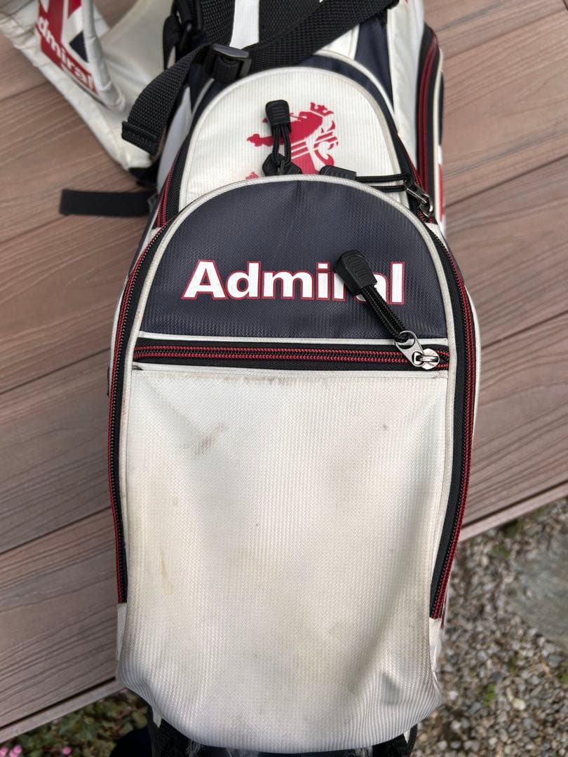 Admiral スタンドゴルフバッグ イギリス国旗デザイン