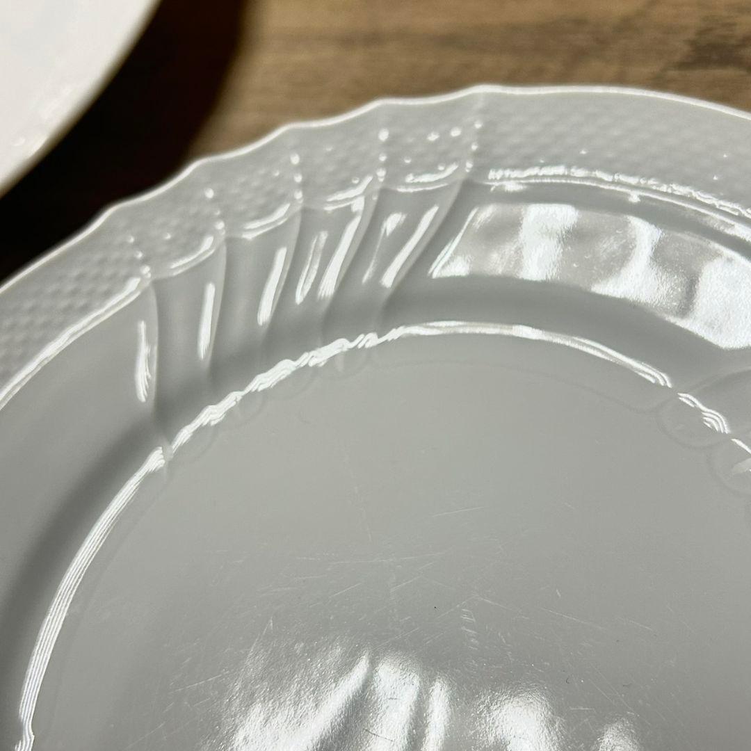 リチャードジノリ ベッキオホワイト 19.4cm プレート 5枚セット