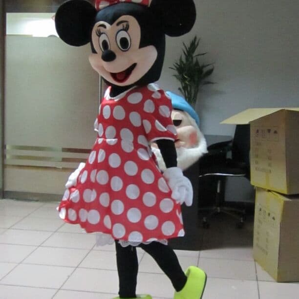 ハロウィン特価！コスプレミッキー　ミニー　着ぐるみ　結婚式　二次会　余興　忘年会