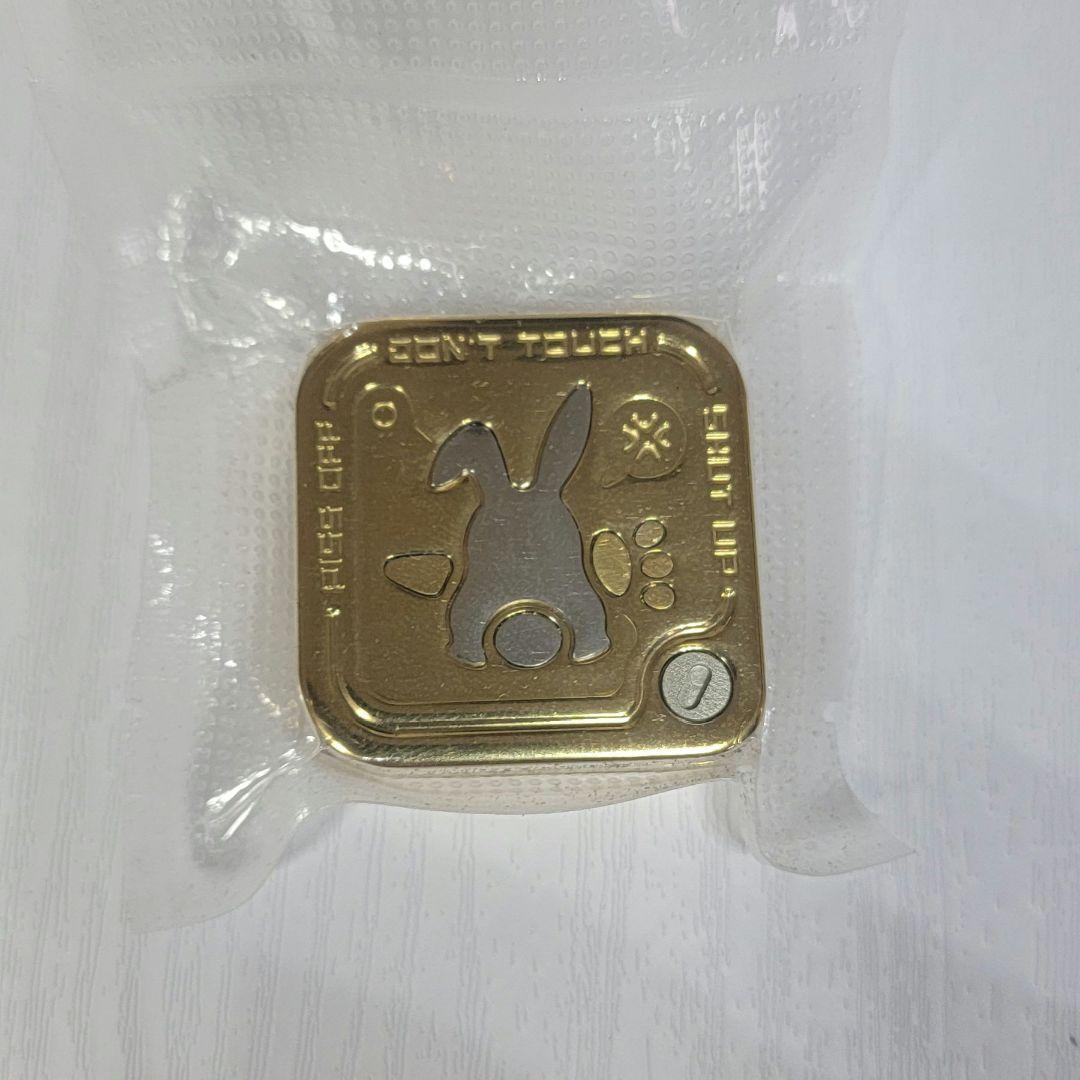 新品 フィジェットトイ スライダー EDC シャーク グレー ラビット ゴールド