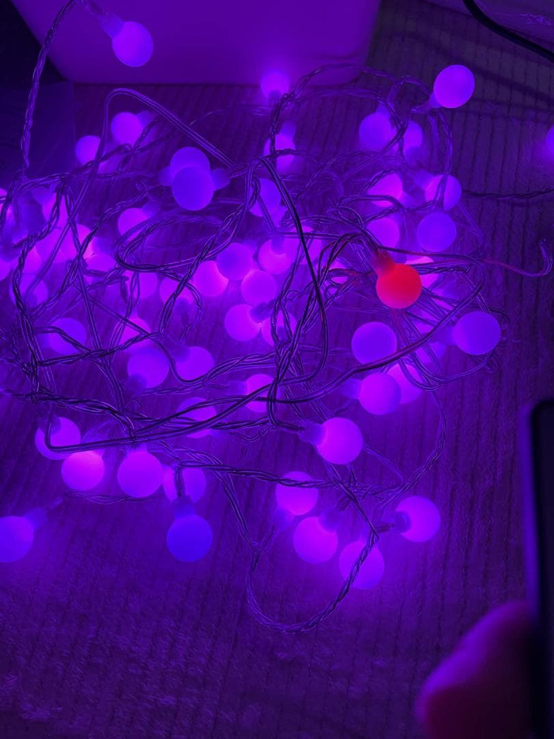 カラーモード 16色 充電式 LEDボールライト