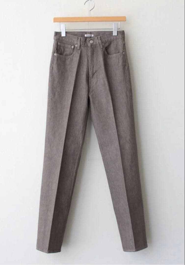 AURALEE | オーラリー　HARD TWIST BROWN DENIM