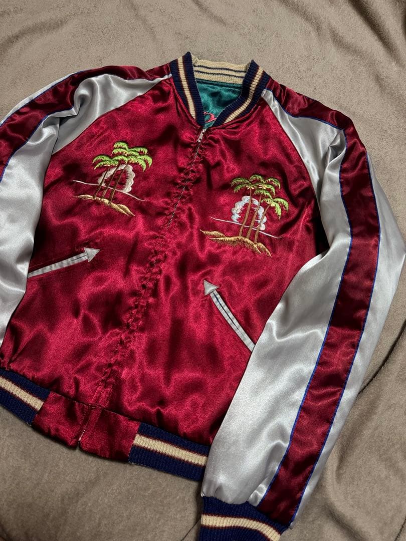 美品 ２面用 テーラー東洋 龍 bomb 日本限定 スカジャン vintage