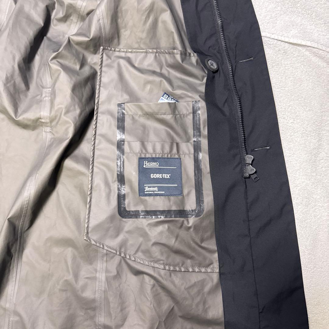 激レア❗️廃盤品❗️ヘルノ GORE-TEX LAMINAR トレンチコート