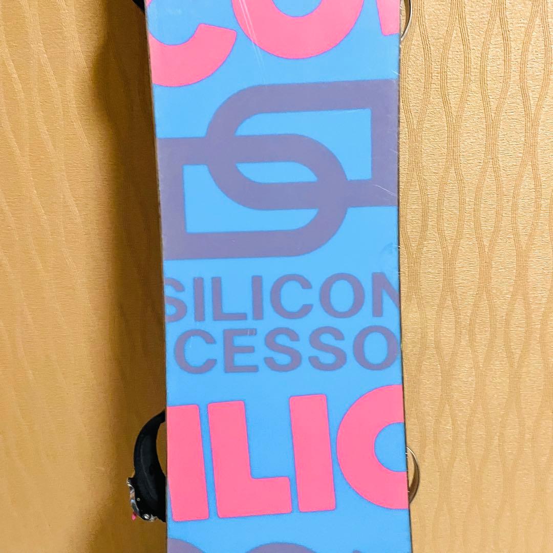 SILICONACCESSORY× STELLAスノーボードビンディングセット
