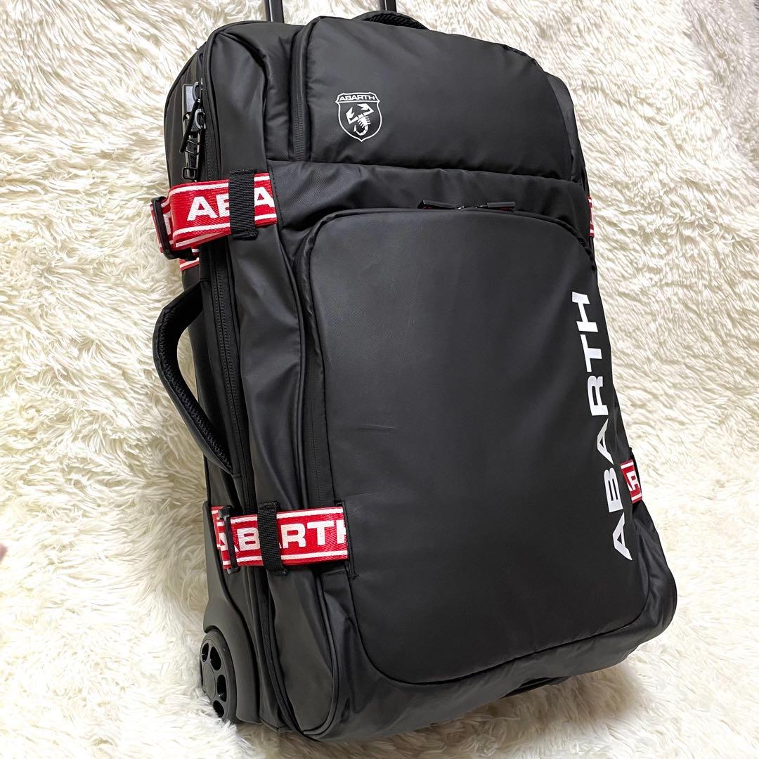 極美品 アバルト ABARTH スーツケース キャリー 2輪 旅行 出張