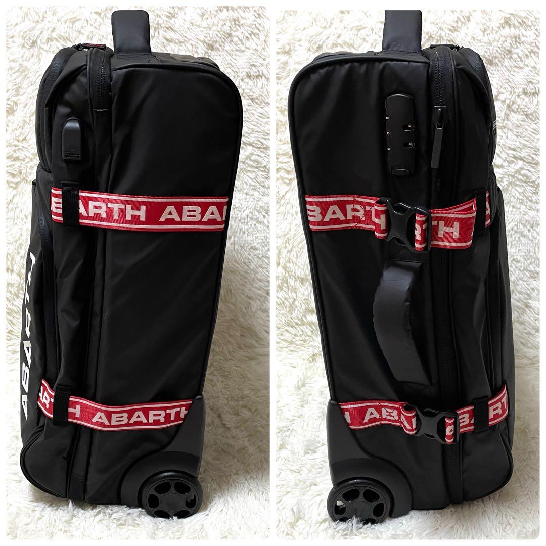 極美品 アバルト ABARTH スーツケース キャリー 2輪 旅行 出張
