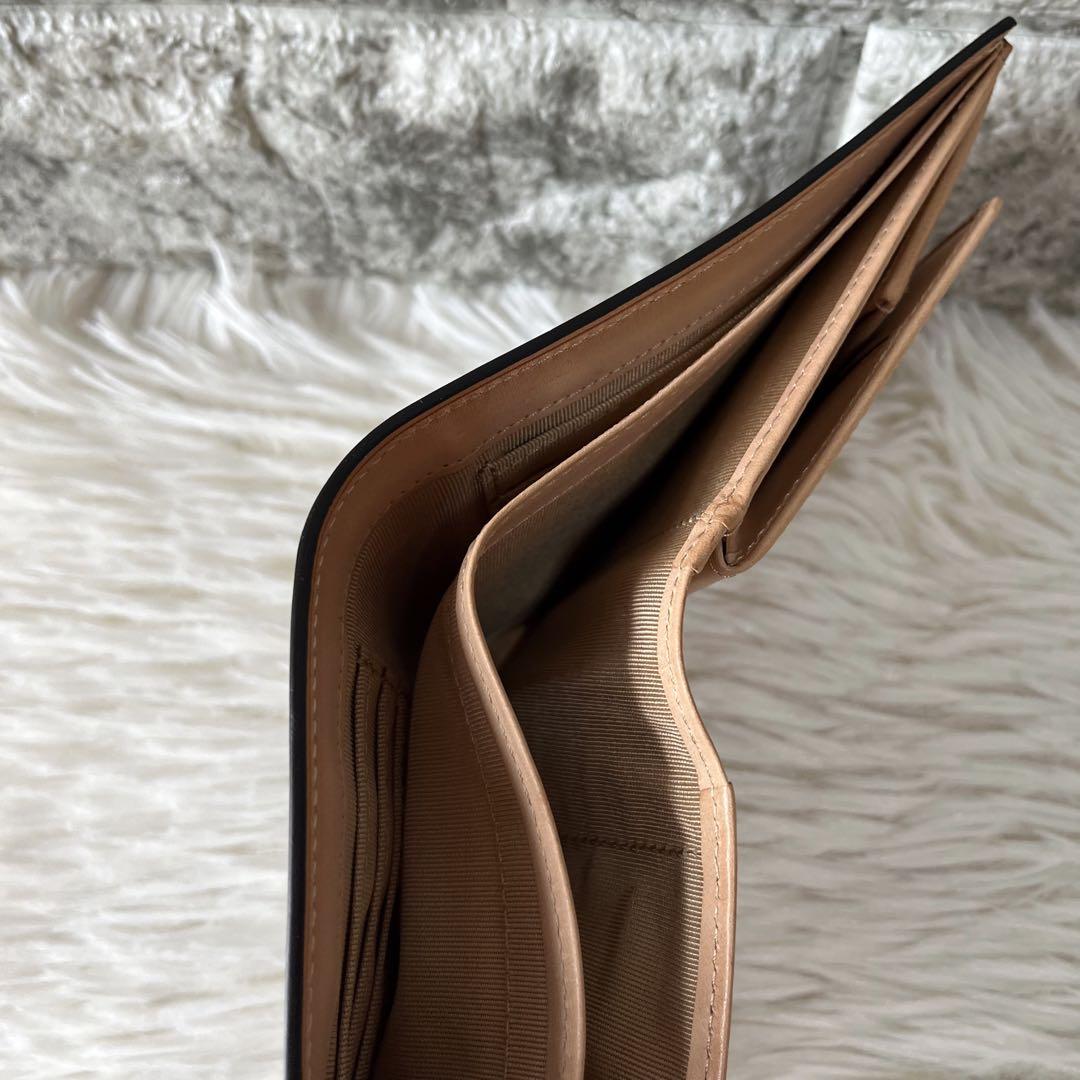 【新品未使用】フライングホース　コードバン　レザー　二つ折り財布