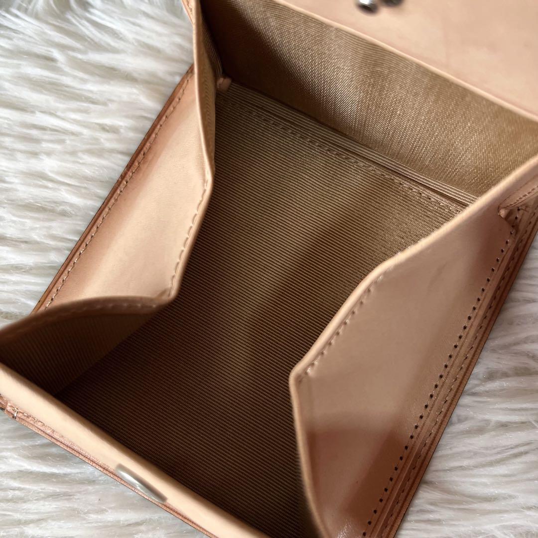 【新品未使用】フライングホース　コードバン　レザー　二つ折り財布