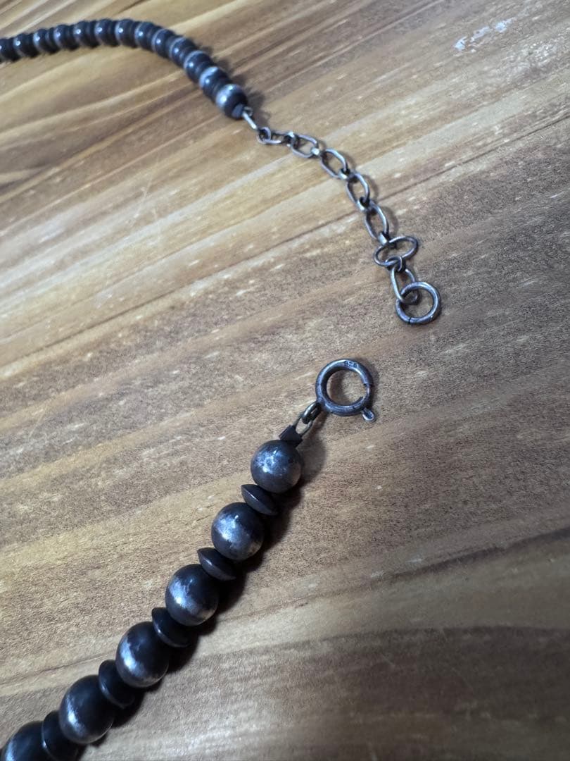 ナバホパール　チェーン　インディアンジュエリー