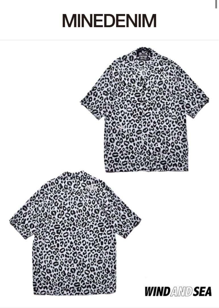 MINEDEIM ×WDS レオパードシャツ(未使用タグ付き)