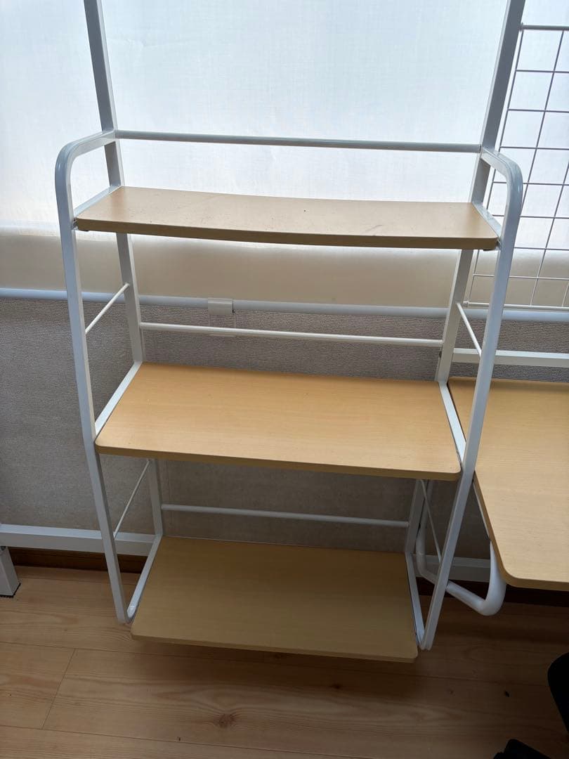 ニトリ ロフトベッド ワークチェア付き