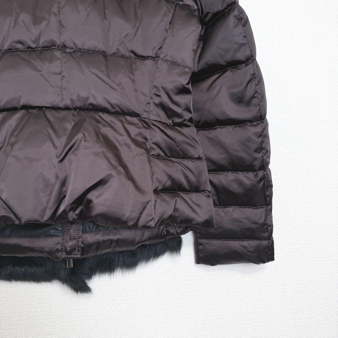 Blumarine ブルマリン ダウンジャケット ムートン ファー