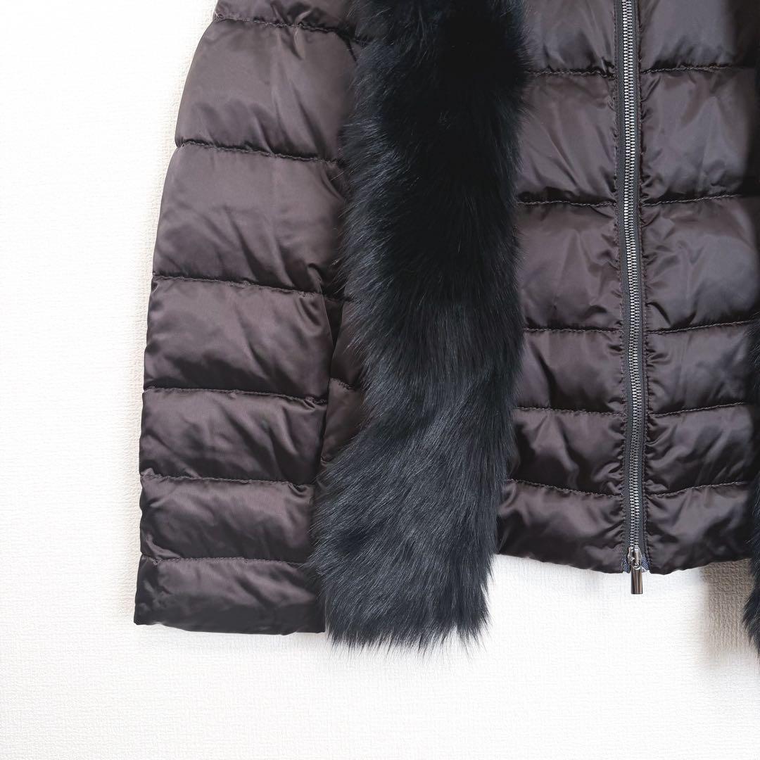 Blumarine ブルマリン ダウンジャケット ムートン ファー