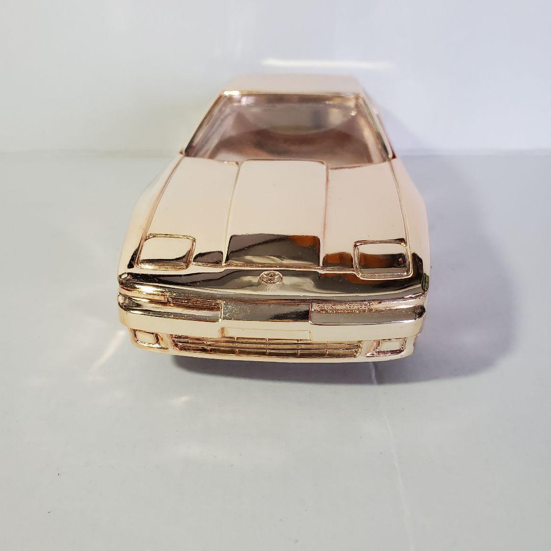80s TOYOTA SUPRA トヨタ スープラ　シガーケース 置物 メッキ