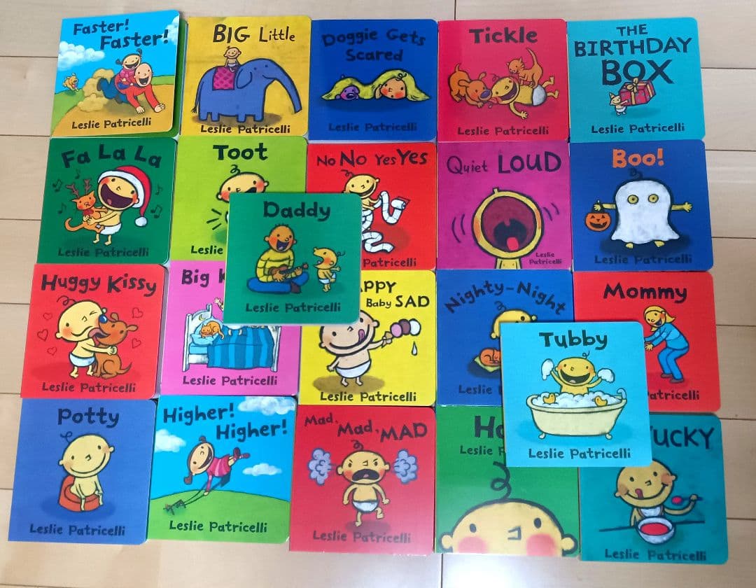 22冊★大人気Leslie Patricelliレスリーパトリセリボードブック