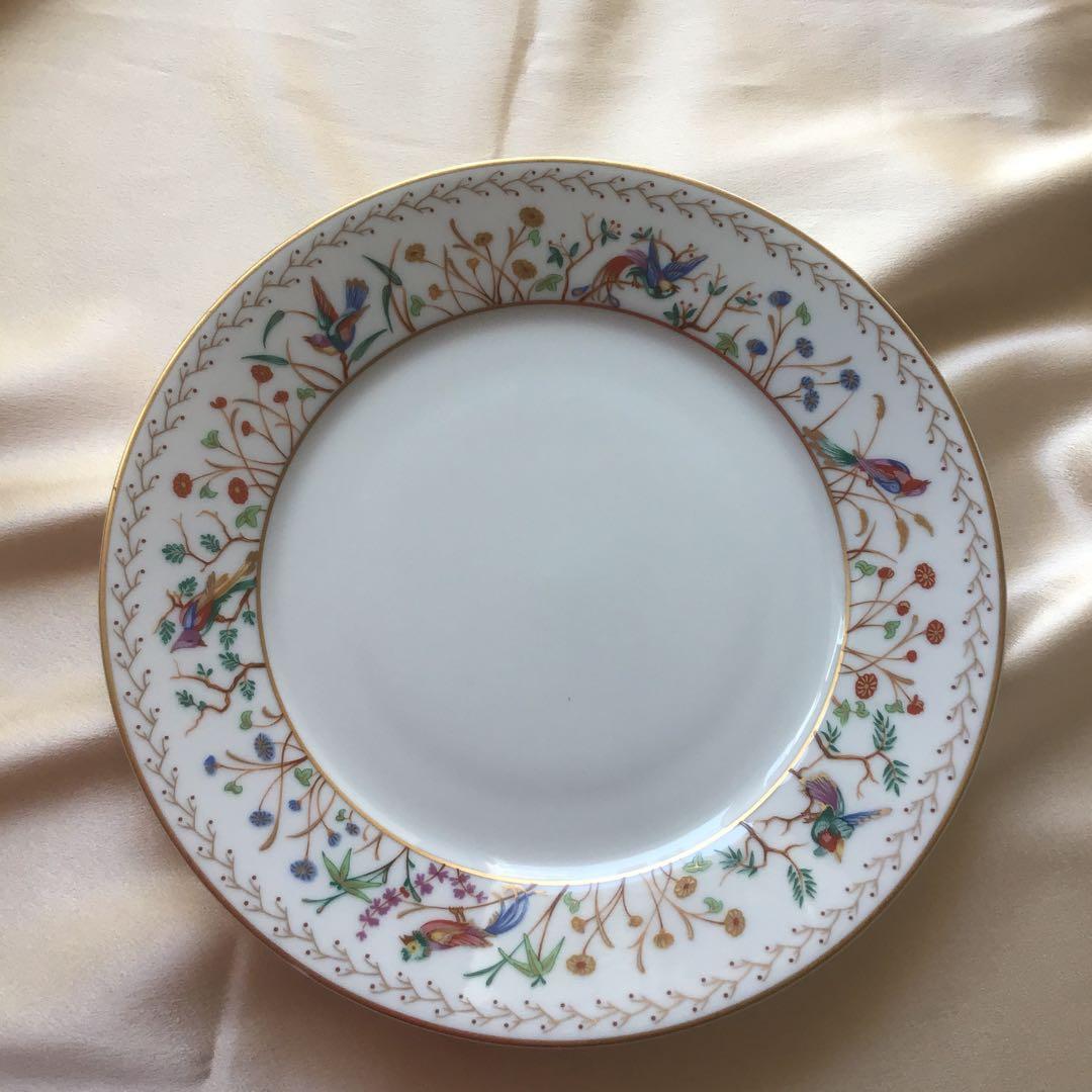 ティファニー￼花と鳥陶器プレートTIFFANY & Co. (ティファニー)