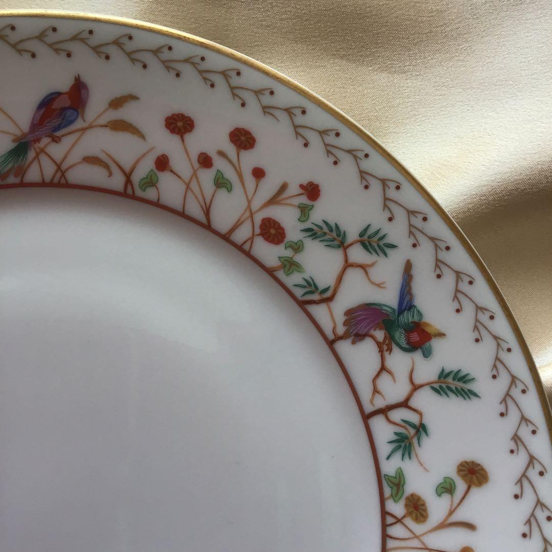 ティファニー￼花と鳥陶器プレートTIFFANY & Co. (ティファニー)