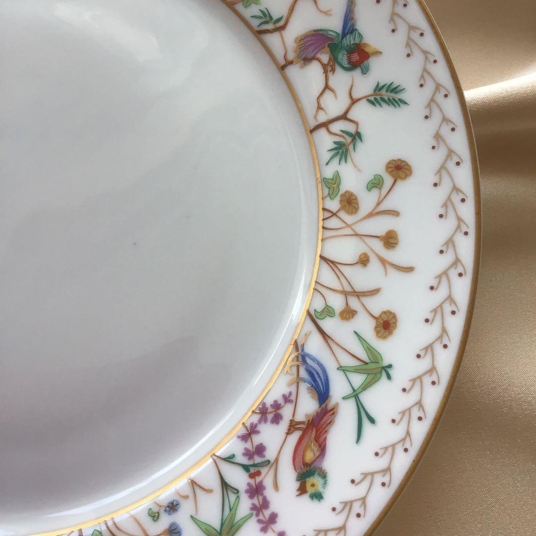 ティファニー￼花と鳥陶器プレートTIFFANY & Co. (ティファニー)