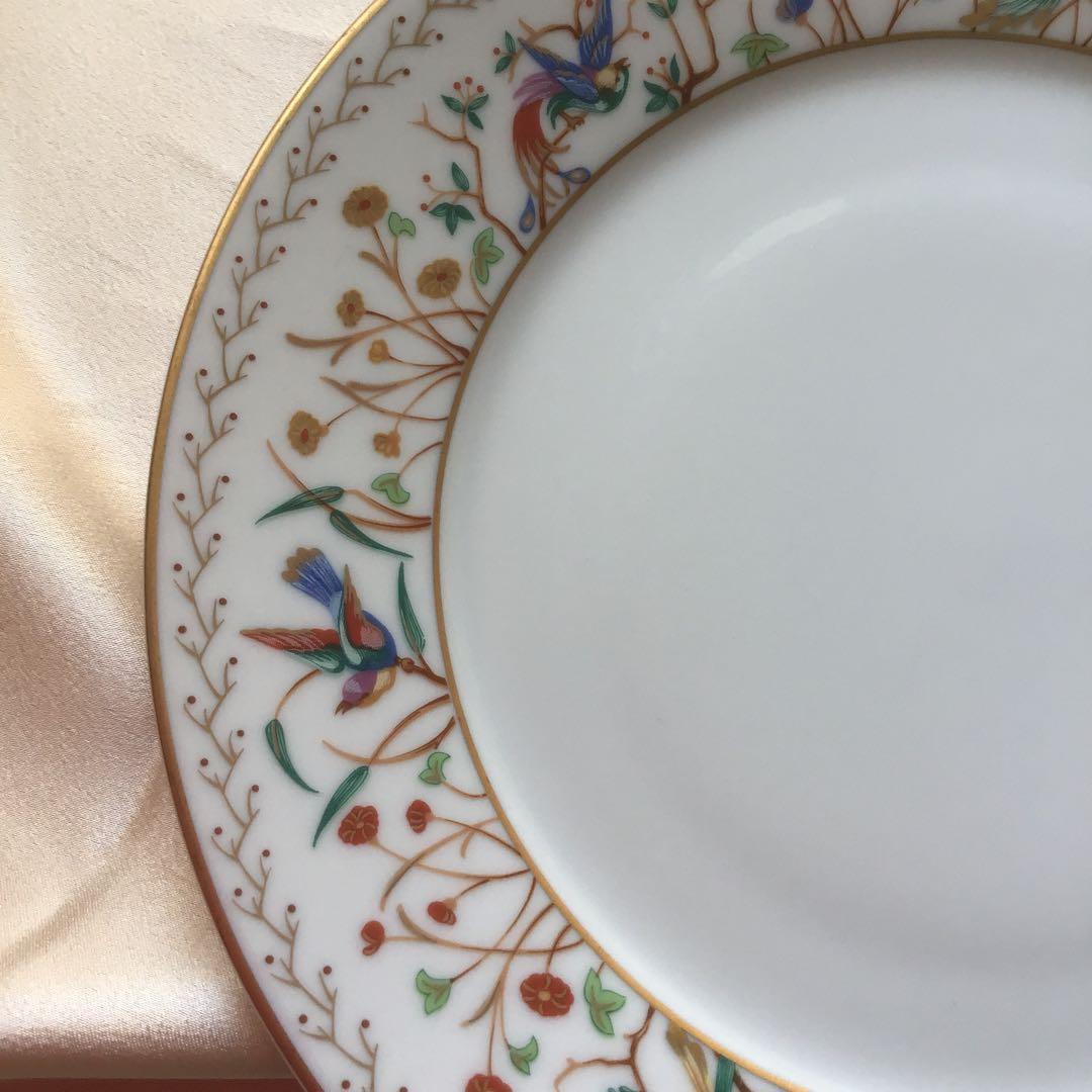 ティファニー￼花と鳥陶器プレートTIFFANY & Co. (ティファニー)