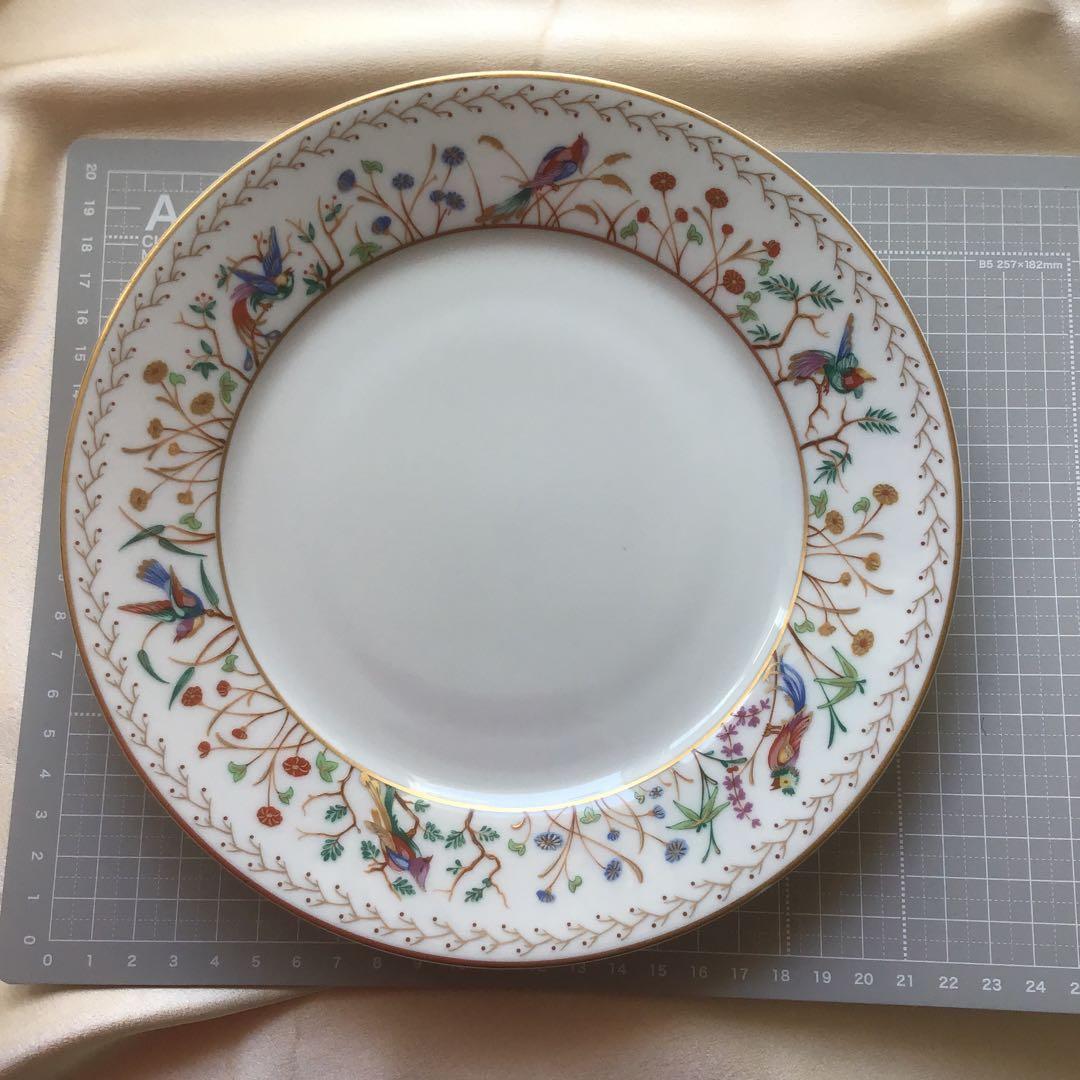 ティファニー￼花と鳥陶器プレートTIFFANY & Co. (ティファニー)