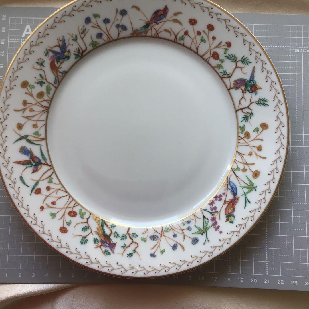 ティファニー￼花と鳥陶器プレートTIFFANY & Co. (ティファニー)