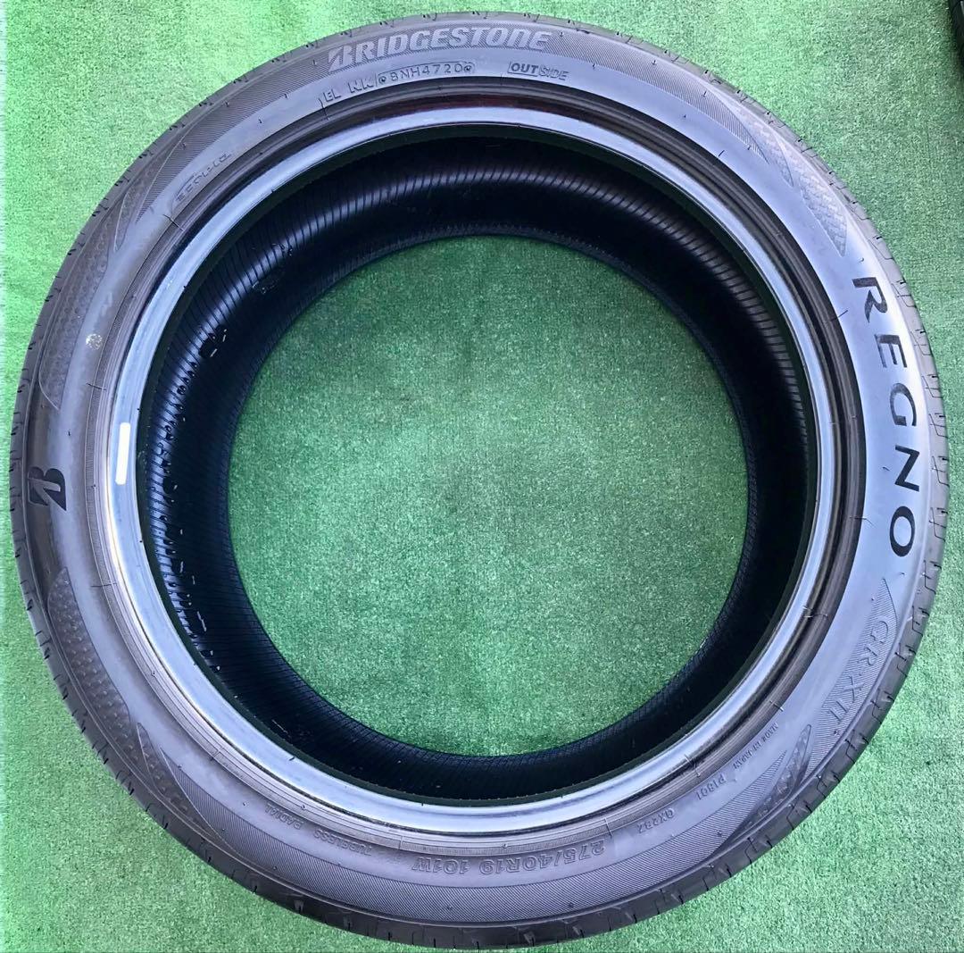 275/40 R19 BRIDGESTONE REGNO ラジアルタイヤ