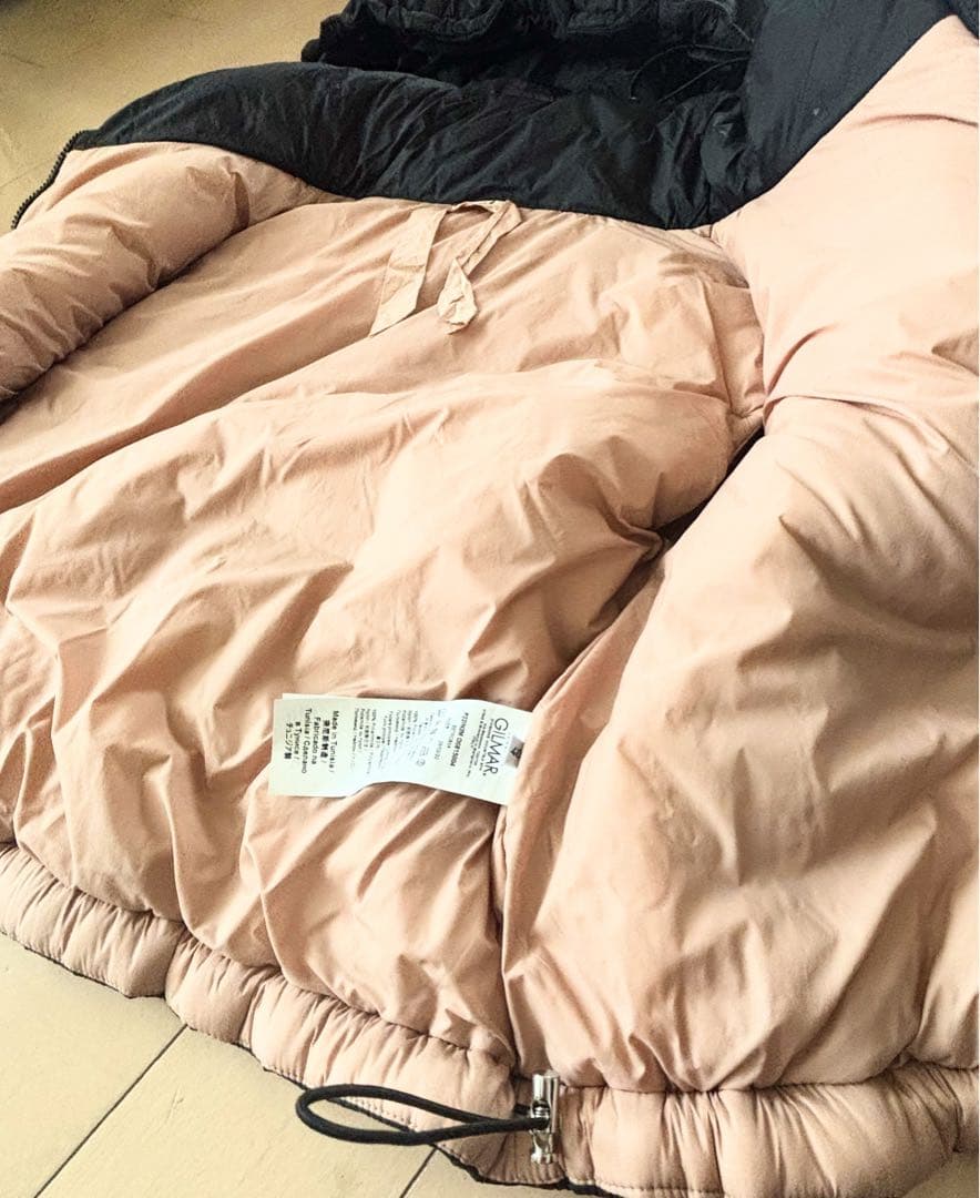 N°21★ヌメロヴェントゥーノ★ロゴパッチデザインダウンベスト