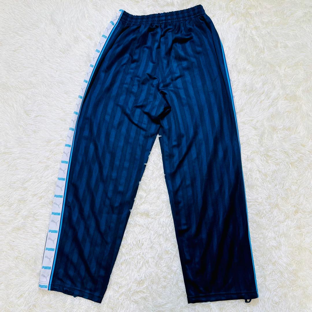 廃盤 極美品！プーマpumaジャージ　3Lサイズ　上下セット　デカロゴ　刺繍