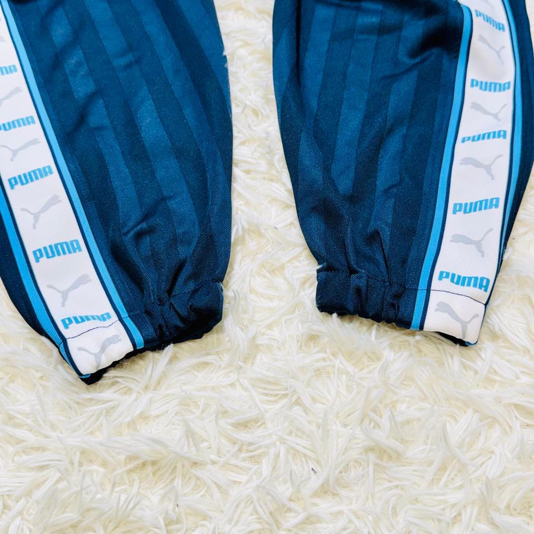 廃盤 極美品！プーマpumaジャージ　3Lサイズ　上下セット　デカロゴ　刺繍