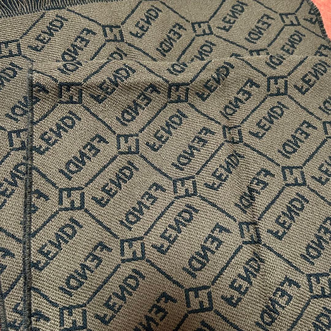 FENDI フェンディ マフラー リバーシブル