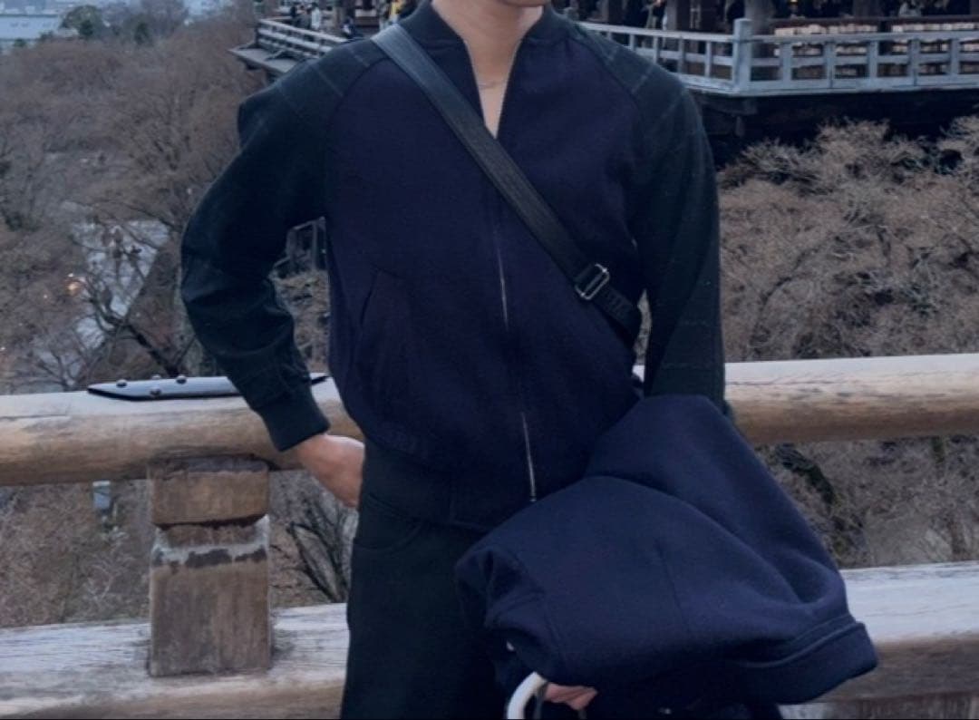 COMME des GARÇONS shirt ウール ジップブルゾン