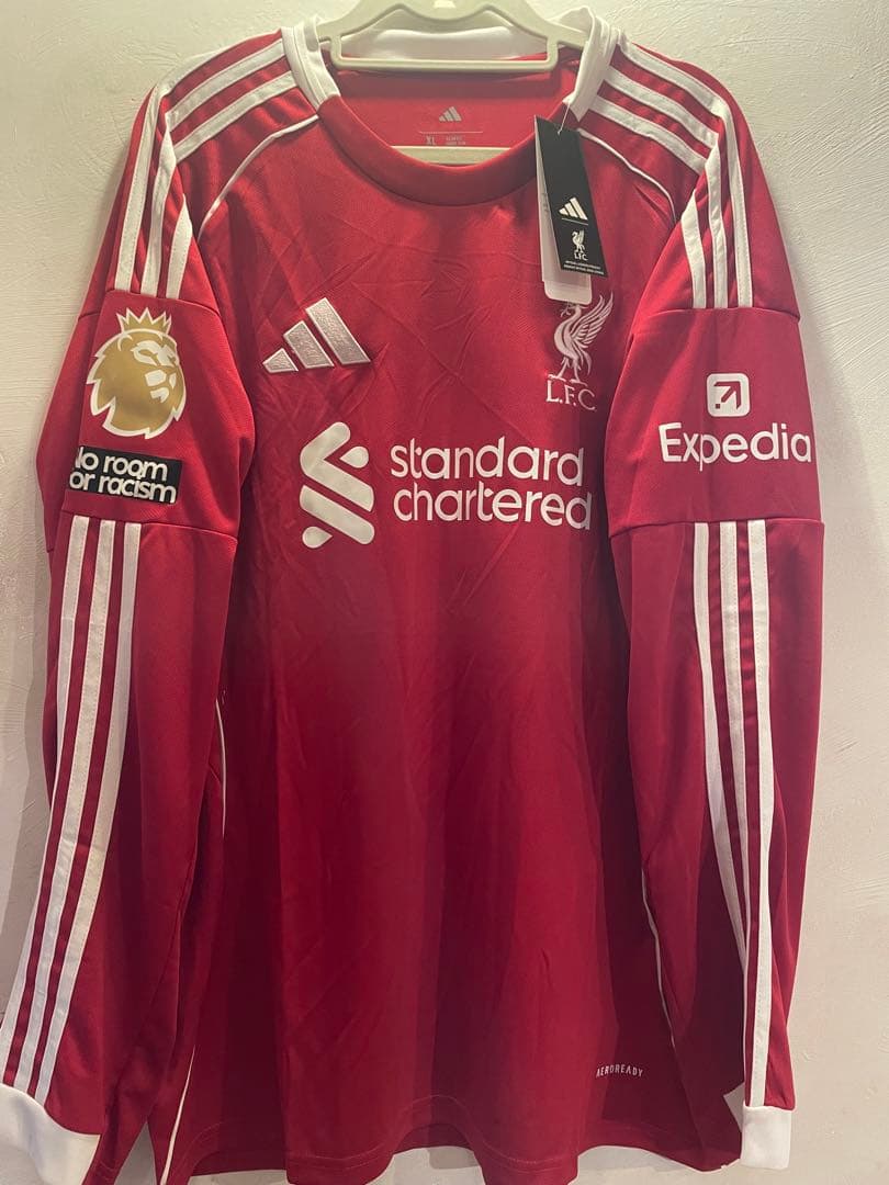 新品タグ付き　マクアリスター　リバプール　ユニフォーム　長袖