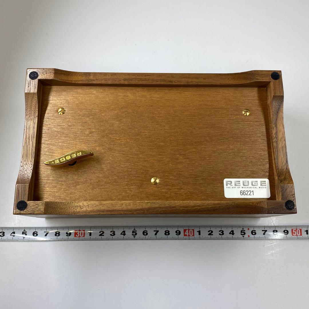 リュージュ　シリンダー式　メカニカルオルゴール　72弁3曲　共箱　トサカ